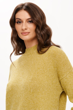 23364 Свитер женский (горчичный)