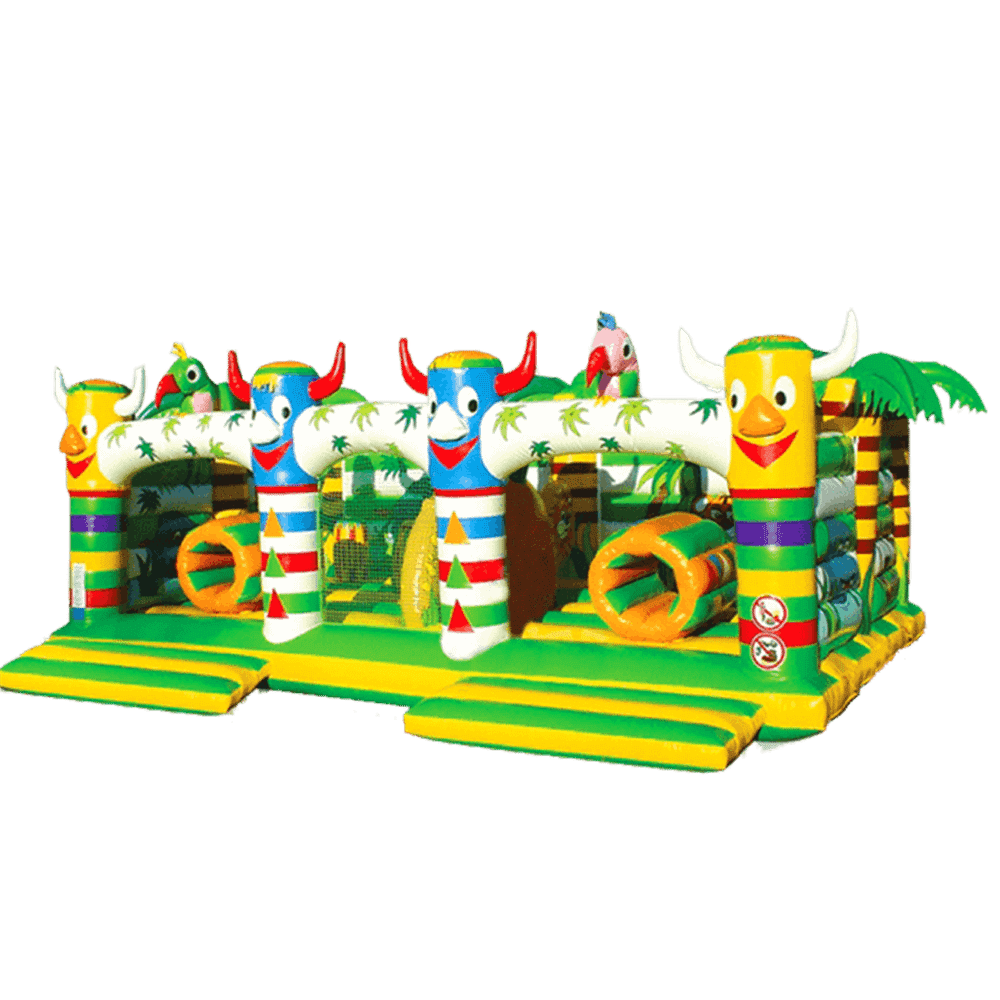 Надувной батут "Веселые индейцы"