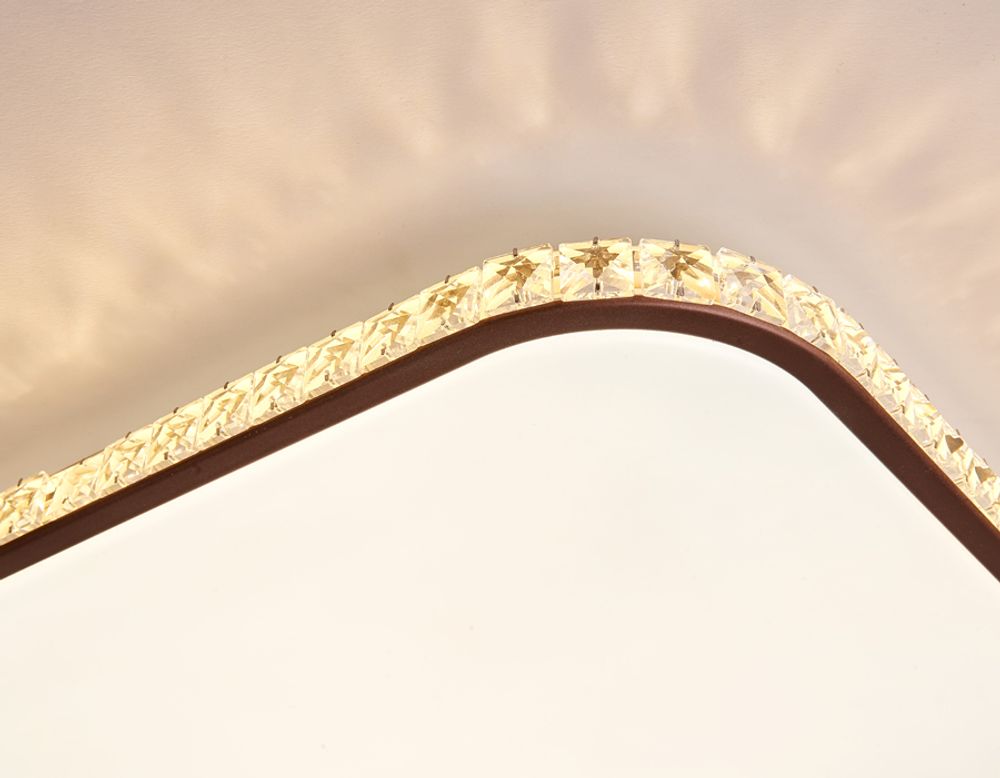 Ambrella Потолочный светодиодный светильник с пультом и дополнительной подсветкой Crystal FF76