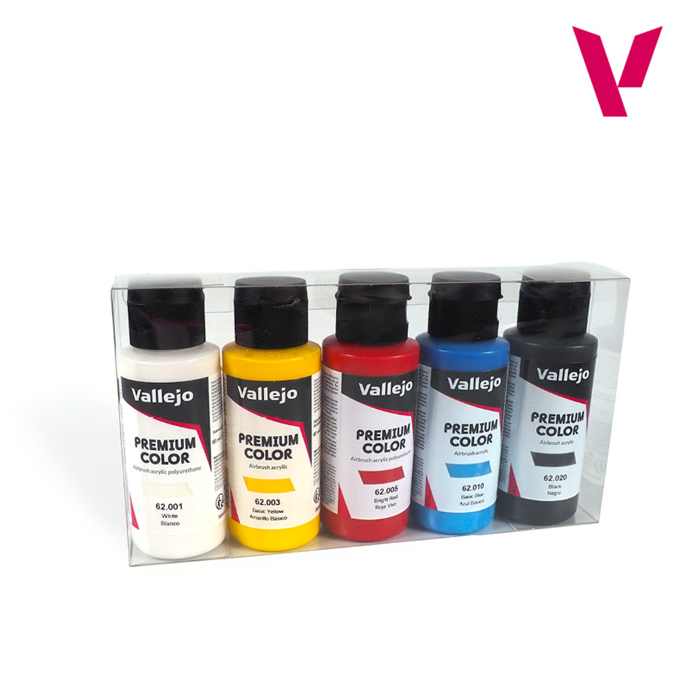 Premium Basic Opaque Color 5x60ml.