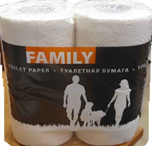 Туалетная бумага «Семья» 18 метров