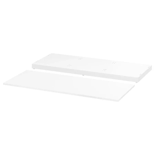 Столешница и цоколь - IKEA NORDLI/НОРДЛИ ИКЕА, 120х47х8 см, белый
