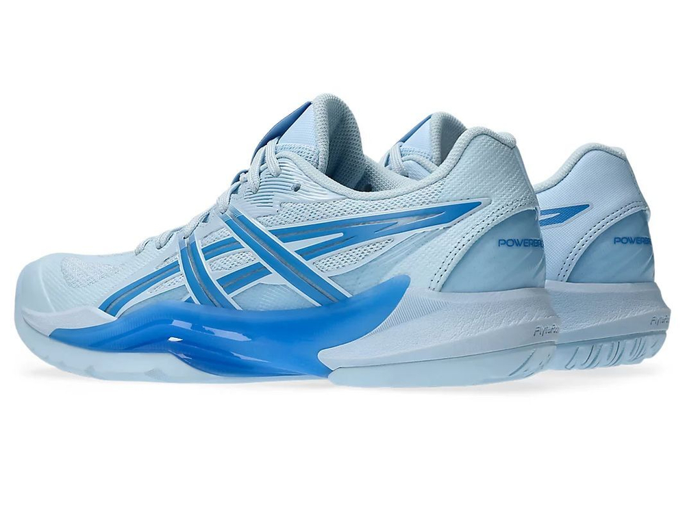 Женские кроссовки для бадминтона/сквоша Asics Powerbreak FF - light blue/blue coast