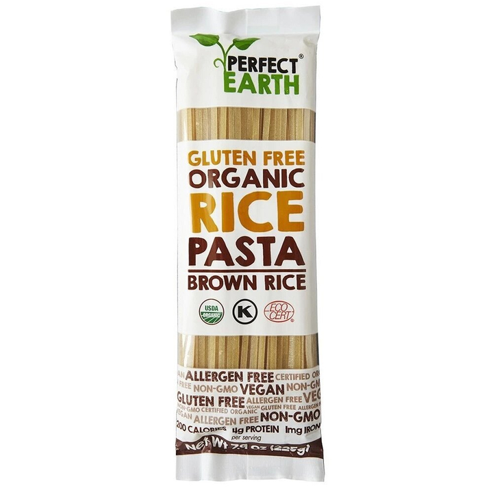 Органическая рисовая лапша Коричневый рис Perfect Earth Rise Pasta Brown Rice 225 г