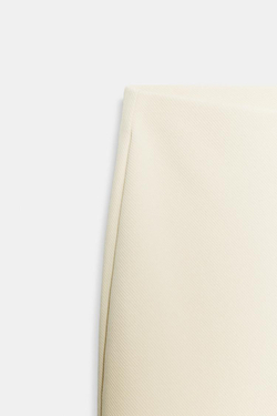 ZARA БРЮКИ ПАЛАЦЦО, ЭКРЮ