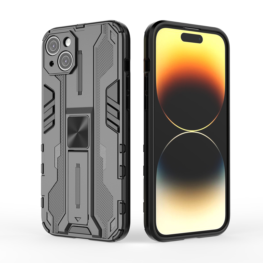 Противоударный чехол с подставкой Transformer для iPhone 15 Plus