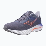 Женские Кроссовки для бега Mizuno Wave Inspire 21 blue granite/striking coral/irisbloom
