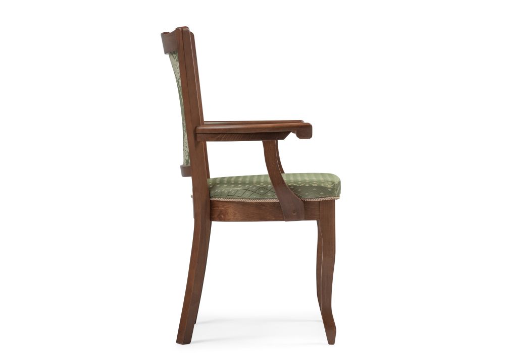 Кресло Холгри soprano nefrit / ромб / орех миланский
