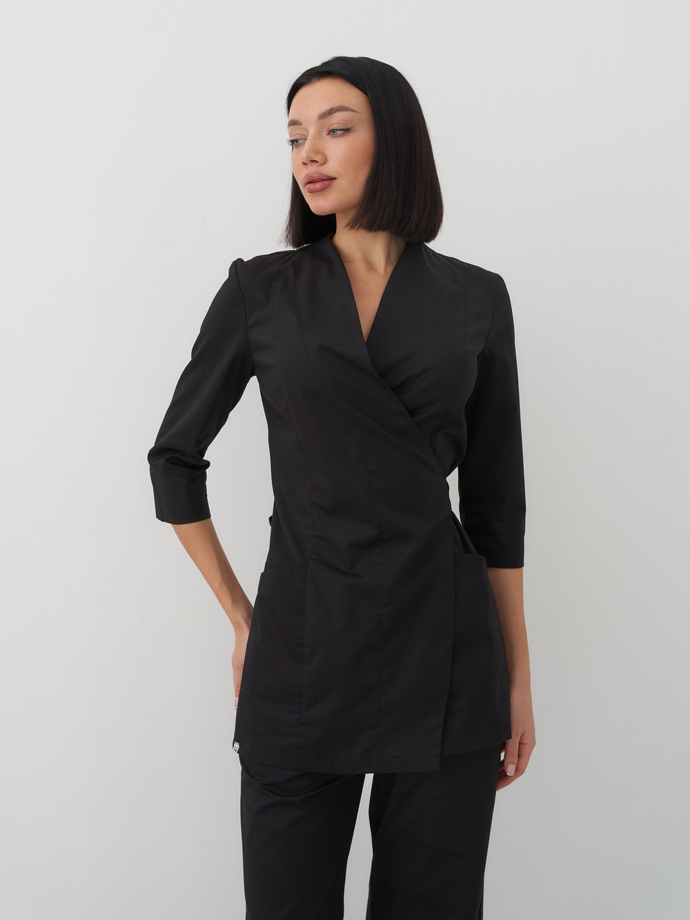 Блуза женская м288 Toray стретч черный56