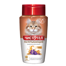 Чистотел Шампунь Распутывающий для кошек 220мл