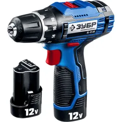 Аккумуляторный шуруповерт "ЗУБР" DL-12 A5