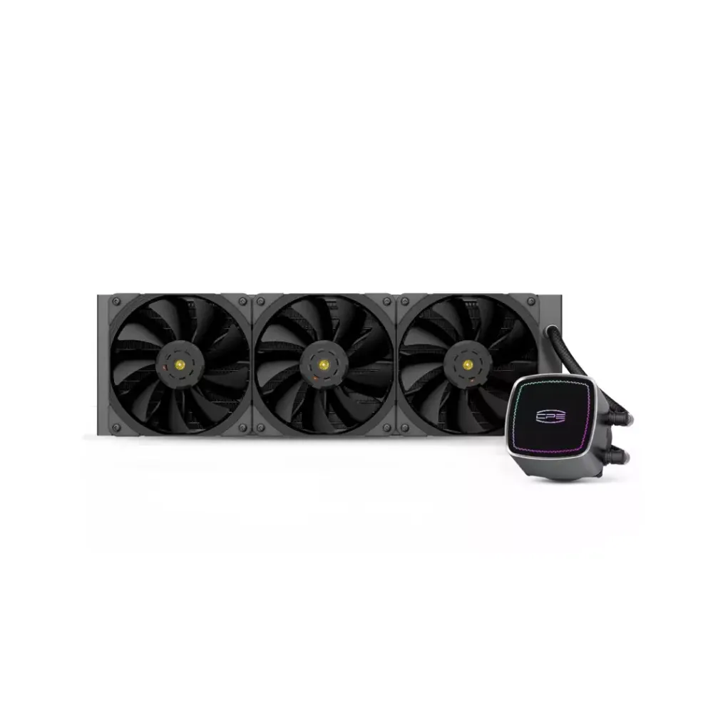 Водяное охлаждение для CPU PCCooler DE360 BK, ARGB 3x120см Black