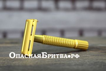 Т-образная бритва (станок) Giesen & Fornsthoff  1324 sb + 10 лезвий Timor