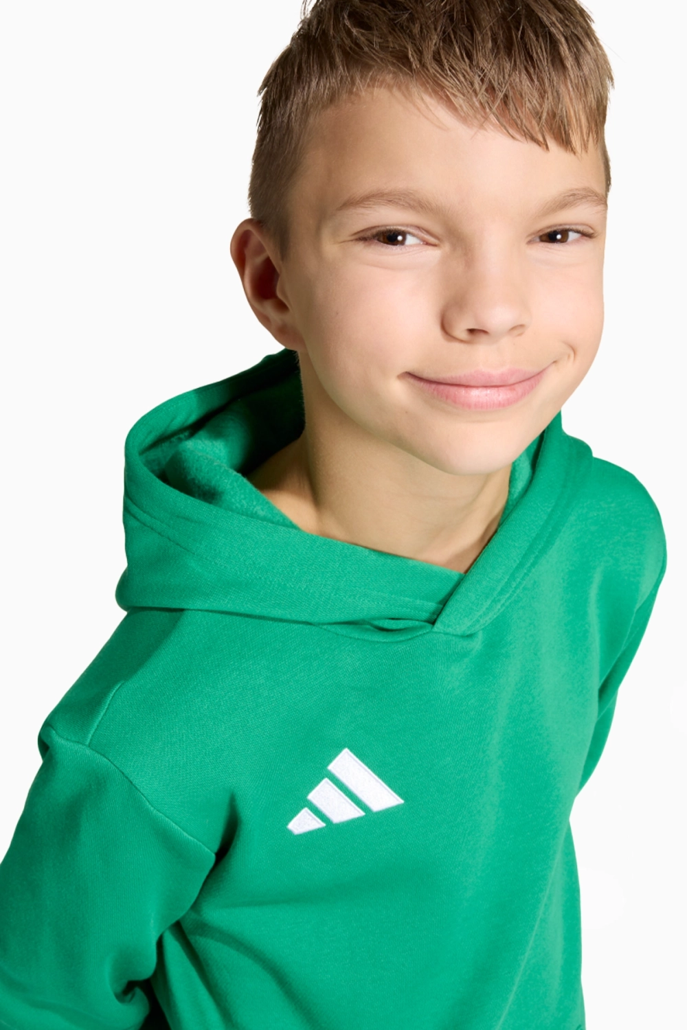 Кофта adidas Entrada 26 Sweat Junior - зеленый