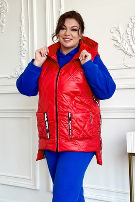 Цена на Жилет-2858 больших размеров