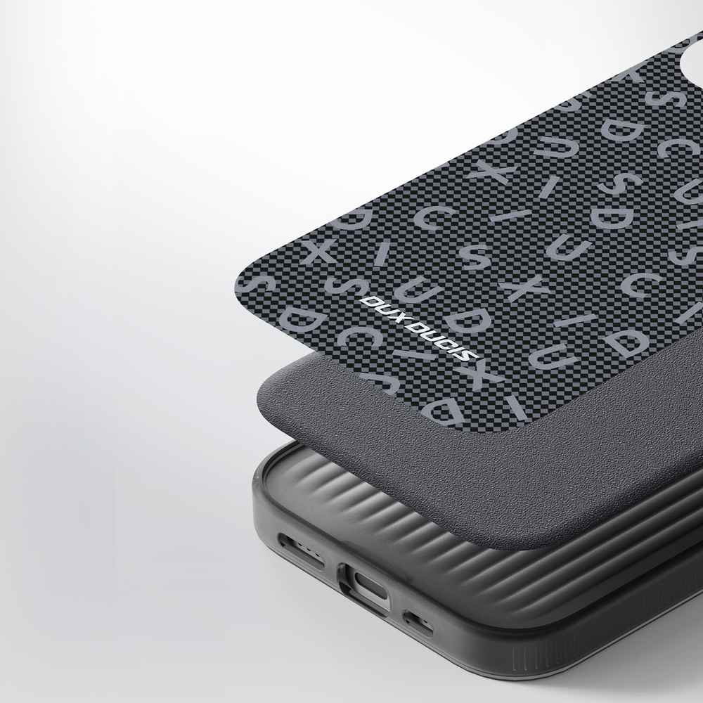 Чехол с MagSafe черного цвета от Dux Ducis для iPhone 17, серия Moro Series Magnetic Case