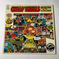 Винтажная виниловая пластинка LP Janis Joplin Big Brother and The Holding Company Cheap Thrills (Japan 1977) (No Obi)