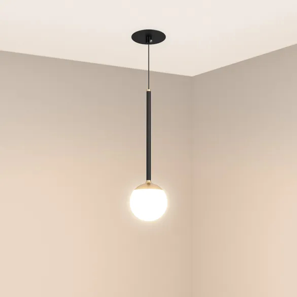 Светильник SP-BEADS-HANG-BUILT-T-R100-8W Warm3000 (BK-GD, 180 deg, 230V) (Arlight, IP20 Металл, 5 лет) 056420