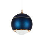 Подвесной светодиодный cветильник LED4U L8753-1 BL