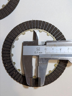 Диски сцепления 50-110см3 для китайского питбайка, 3шт, на полуавтомат
