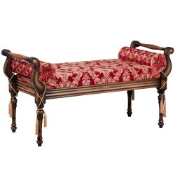 Банкетка Флоренция Орех(Д) Каледония Даймонд Черри