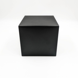 Держатель для туалетной бумаги MetaDec Quadratic c полочкой для телефона, черный