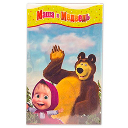Скатерть-п-э-Маша-и-Медведь-130х180см