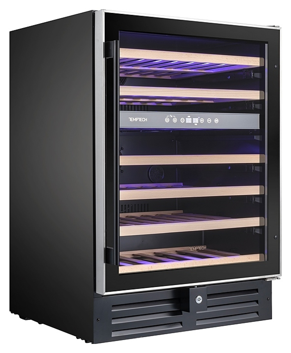 Винный шкаф Temptech Premium WPQ60DCB двухзонный
