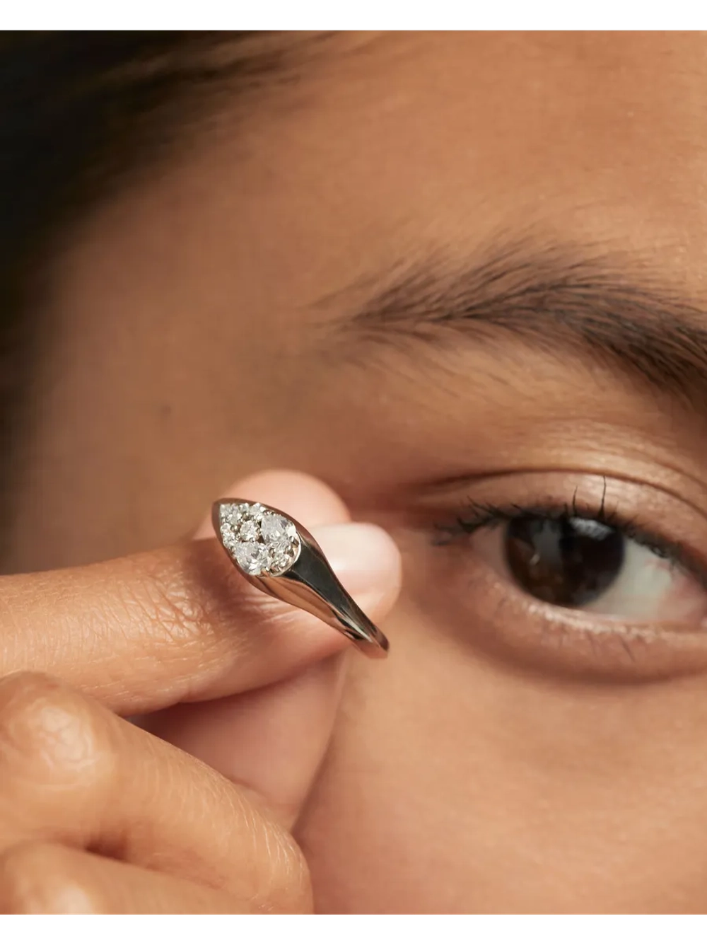 Кольцо женское PDPaola Vanilla Серебро 925 AN02-A51