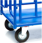 Тележка платформенная СТЕЛЛА-ТЕХНИК КПО-300Т-200 с бортами, 600х1000мм КПО-300Т-200-К