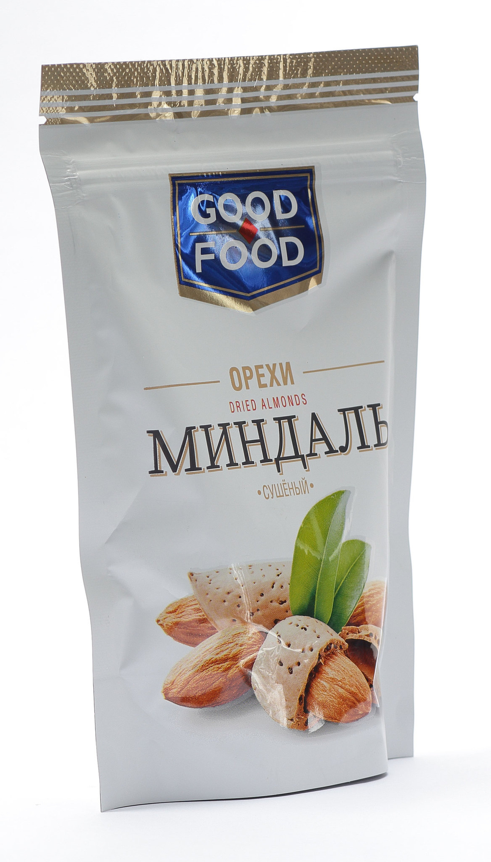 GOOD FOOD Миндаль сушеный 130 г