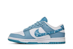 Кроссовки Nike Dunk Low Ess "Blue Paisley" (Женская размерная сетка)
