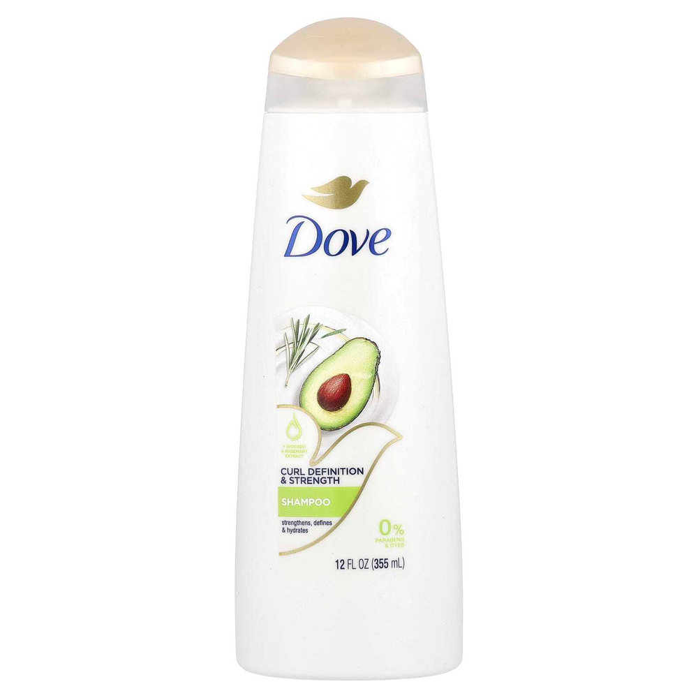 Dove, Curl Definition & Strength, шампунь для вьющихся и волнистых волос, 355 мл (12 жидк. унц.)