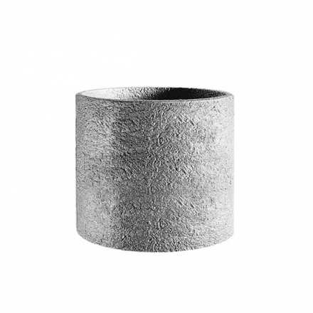 Кашпо CYLINDER SILVER MAX D30 H30