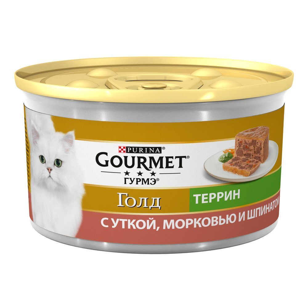 Гурме голд HsCC  кон д/к 85г Утка/Морк/Шпинат