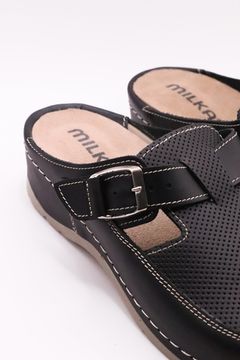 «Tara» | Женские сабо (черный)