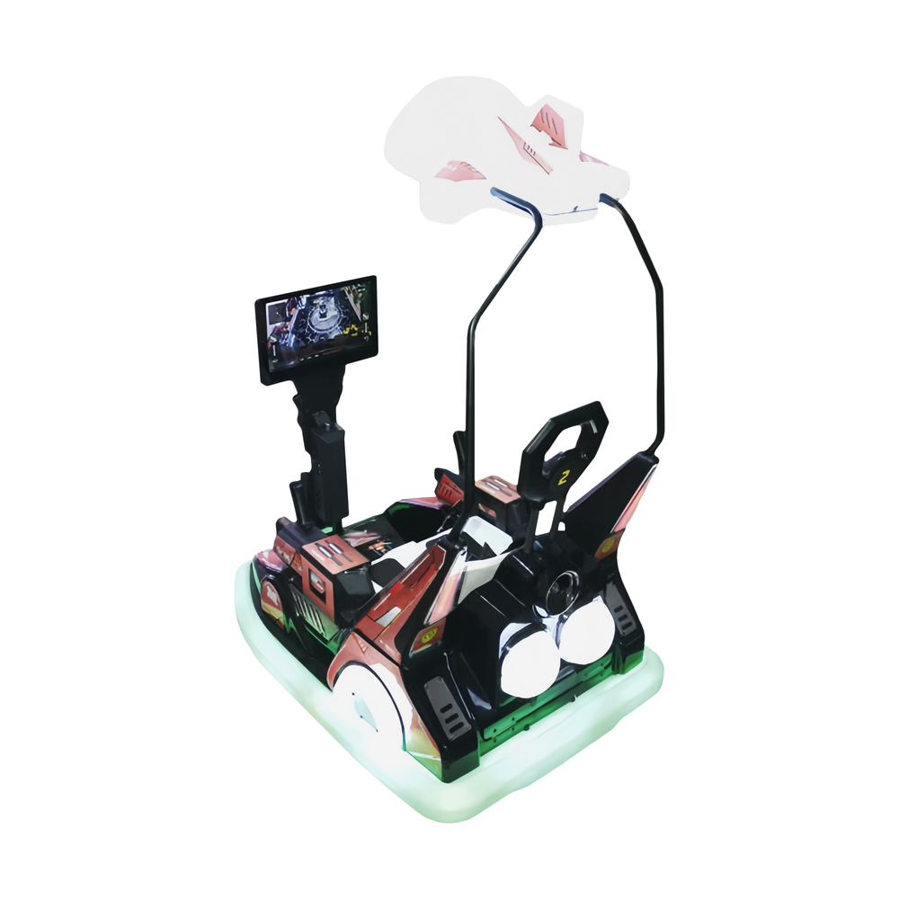 Интерактивный электромобиль с игрой дополненной реальности