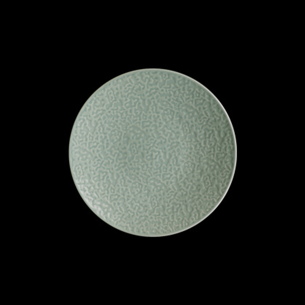 ТАРЕЛКА мелкая без бортов 8,25" 208мм, зеленый "Corone Nori"