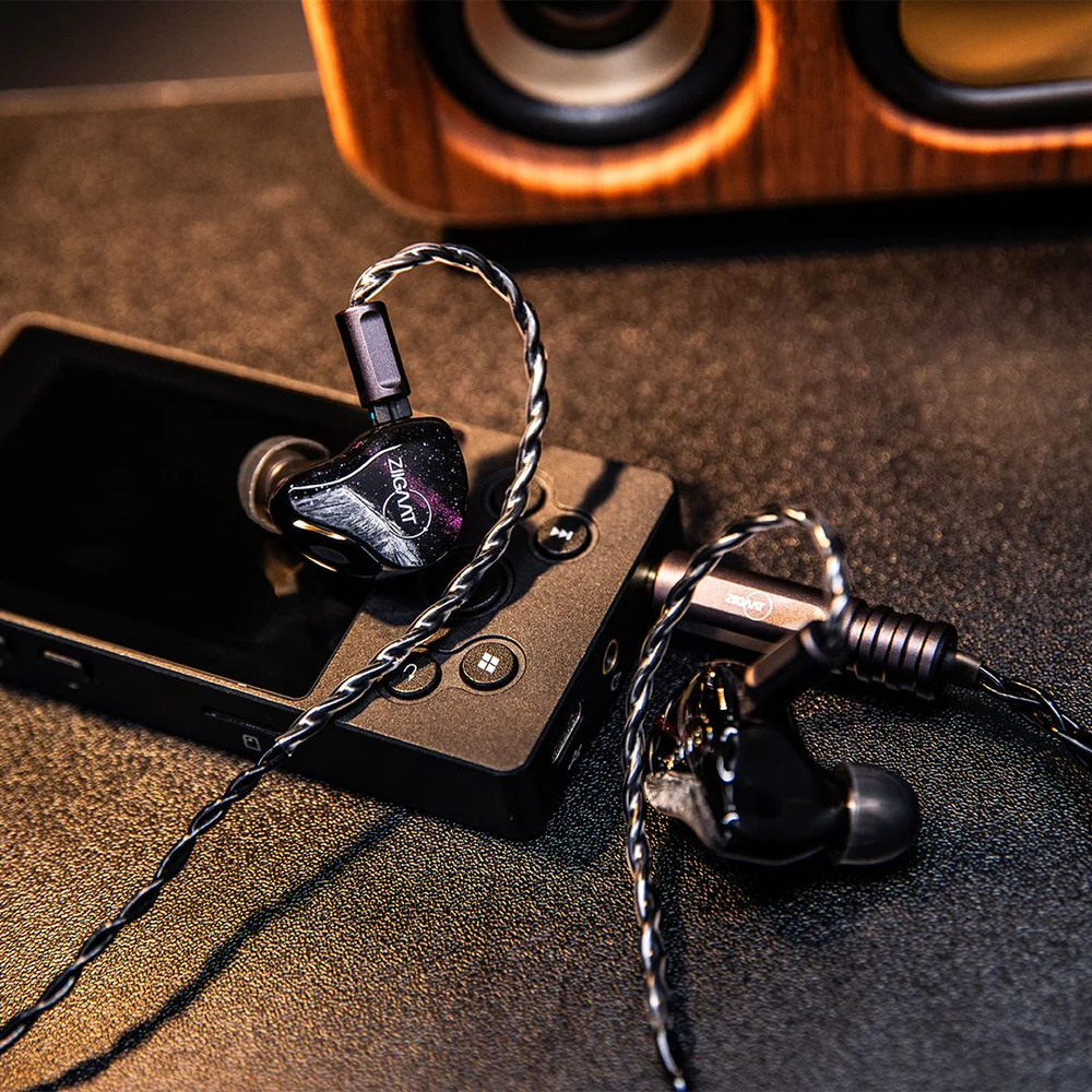 Наушники проводные ZiiGaat Arcanis, внутриканальные, гибридные, без микрофона, 3.5 мм