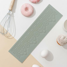 Коврик для айсинга 39х11 см "Кружевной венец"