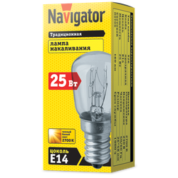 Лампа Navigator 61 204 NI-T26-25-230-E14-CL