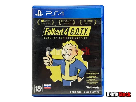 PS4 Fallout 4 (Б/У, Русские субтитры, CUSA-03450)