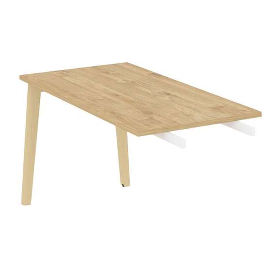 Onix Wood Direct Брифинг-приставка OW.BR-13 Тиквуд Светлый/Дуб Светлый/Металл Белый 1380*720*750