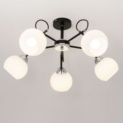 Citilux Стивен CL141251 Люстра потолочная Чёрная