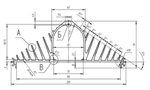 Корпус светодиодного светильника ТПК-015 (60 см)