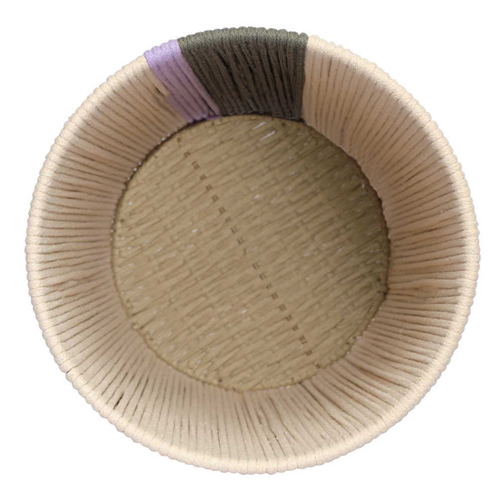 Корзина плетеная conga grey из коллекции ethnic, размер l