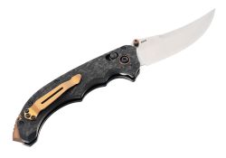 Нож Benchmade 865-02 Mini Bedlam Gold Class Limited Editionфотография - 2