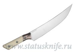 Нож Microtech Butcher Titanium Bolster 3800B-10IVфотография - 2