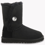 Угги Bailey Button Bling Black