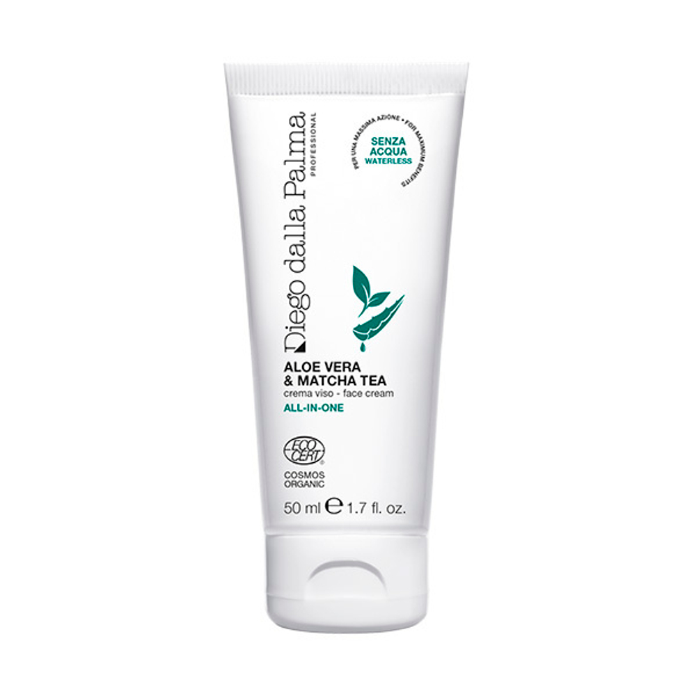 Мульти-активный крем с Алоэ Вера и Матчей Diego Dalla Palma Aloe Vera & Matcha Tea Face Cream All-in-One 50мл